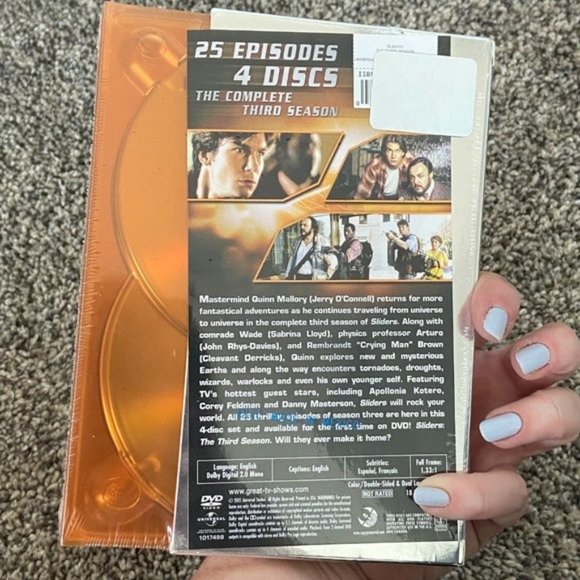 Sliders TV Show Season 3 SEALED NEW DVD Box Set - Picture 4 of 4